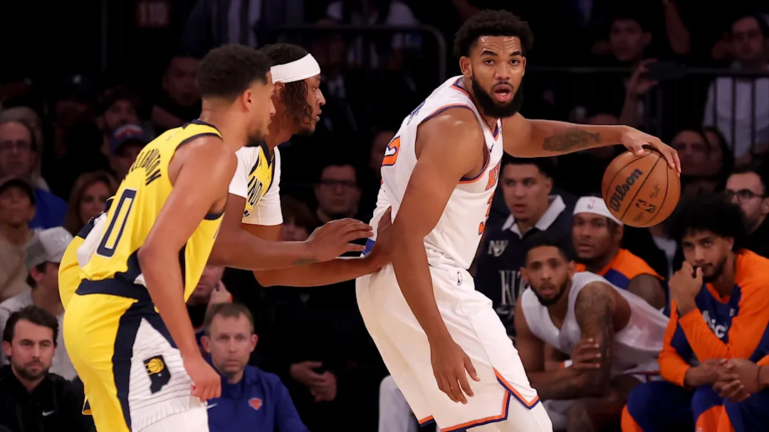 Karl-Anthony Towns brilha na estreia em casa e Knicks atropelam Pacers por 123-98, buscando recuperar a forma na temporada