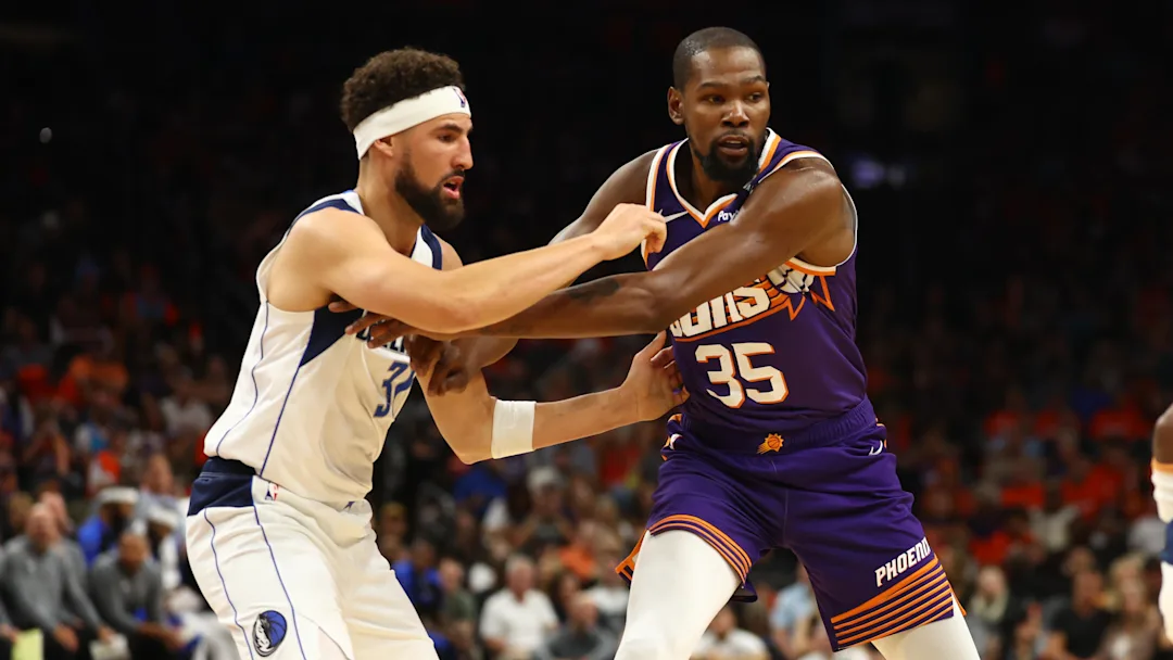 Kevin Durant marca 31 pontos e lidera os Suns em vitória sobre os Mavericks por 114-102